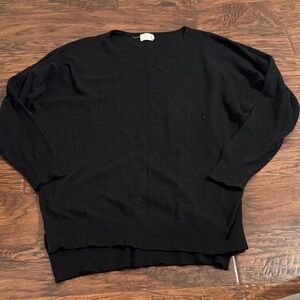 Classic Black V-Neck Sweater